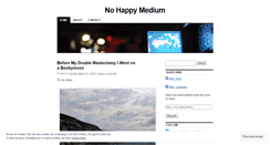 Desktop Screenshot of nohappymedium.com